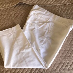 Women’s Counterparts white Capri pants. Size 14